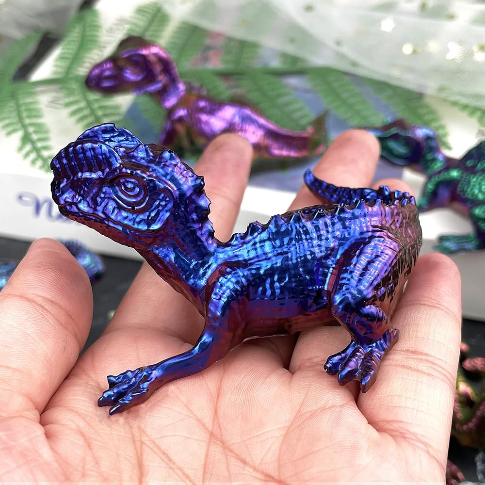 RESINWORLD Set of 6 Pieces 3D Dinosaur Silicone Molds, Dino Baby Resin Mold, Cute Animal Dinosaur Mold for Resin Plaster Clay Casting