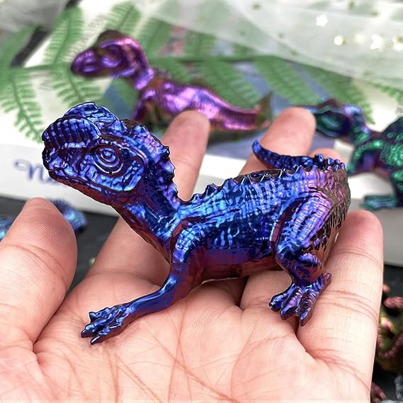 RESINWORLD Set of 6 Pieces 3D Dinosaur Silicone Molds, Dino Baby Resin Mold, Cute Animal Dinosaur Mold for Resin Plaster Clay Casting