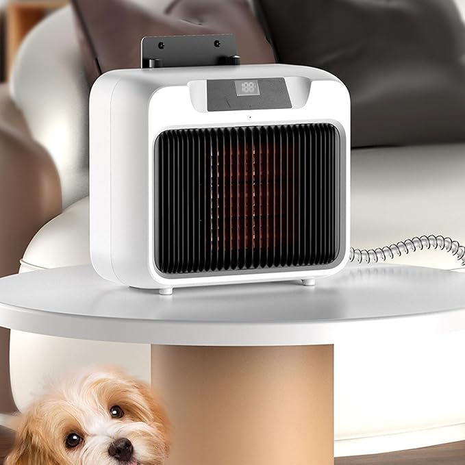 Calefactor Eléctrico Portátil Compacto 120V con Montaje en Pared miniatura 2