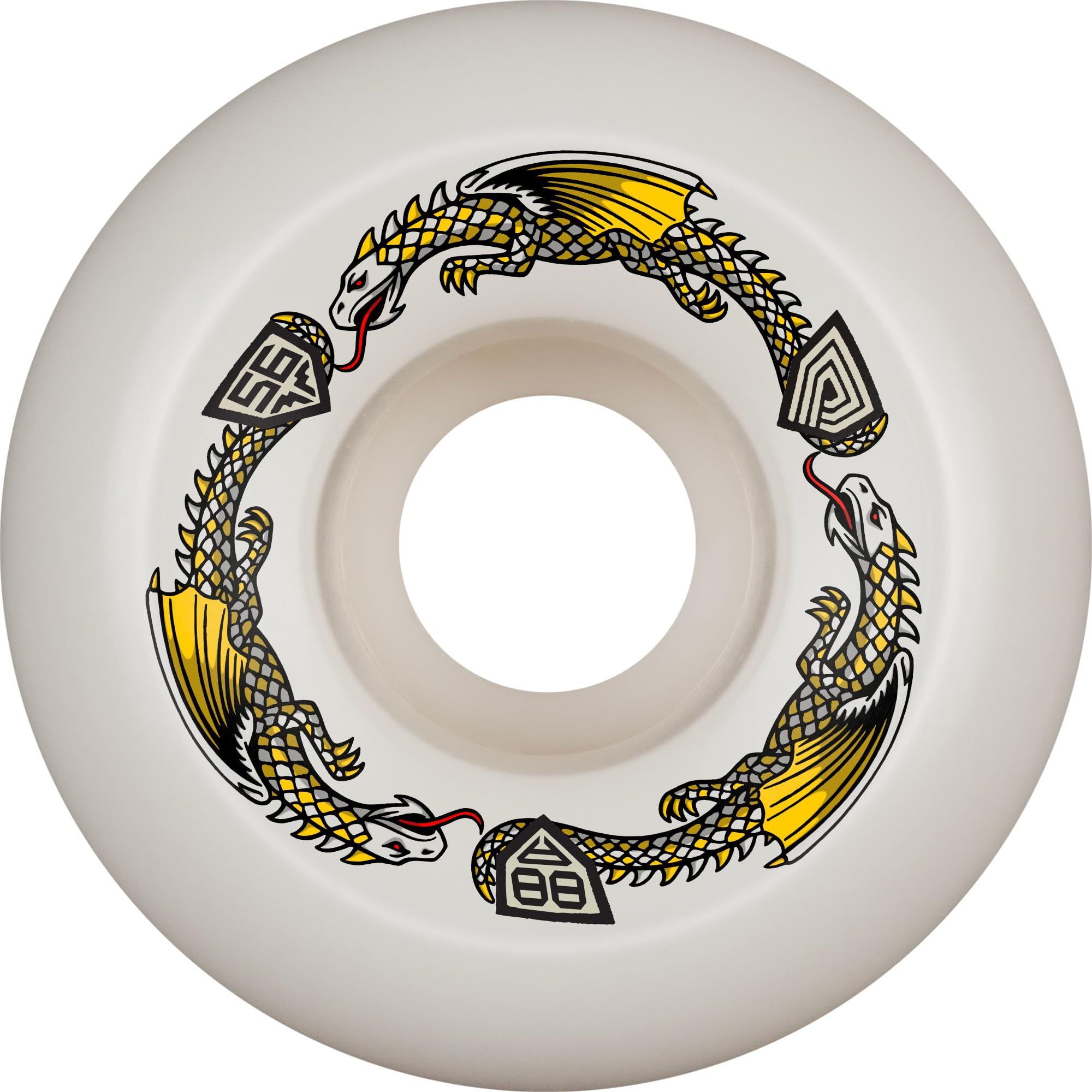 Powell Peralta Dragons 64mm ホイール 4個入り Powell Peralta Dragons 64mm ホイール 4個入り Powell Peralta Dragon