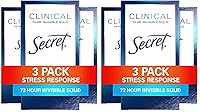 Vista 21 de Secret Clinical Strength - Desodorante antitranspirante para mujer, protección contra el estrés 3X, protección contra el sudor y el olor 72 horas