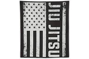 BJJ American Flag 3D Printed Wall Tapestry - Show Your Jiu Jitsu Pride