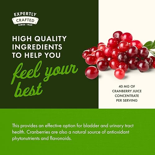 Miniatura 5 de Swanson Arándano - Apoya la salud del tracto urinario, el control de la vejiga y promueve la función renal saludable, suplemento de arándano hecho