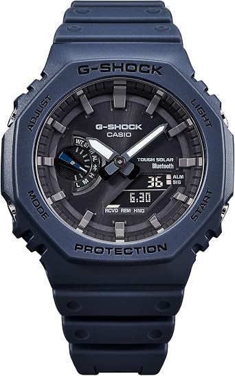 Casio GA-B2100-2ADR Wristwatch, Navy Blue, Standard