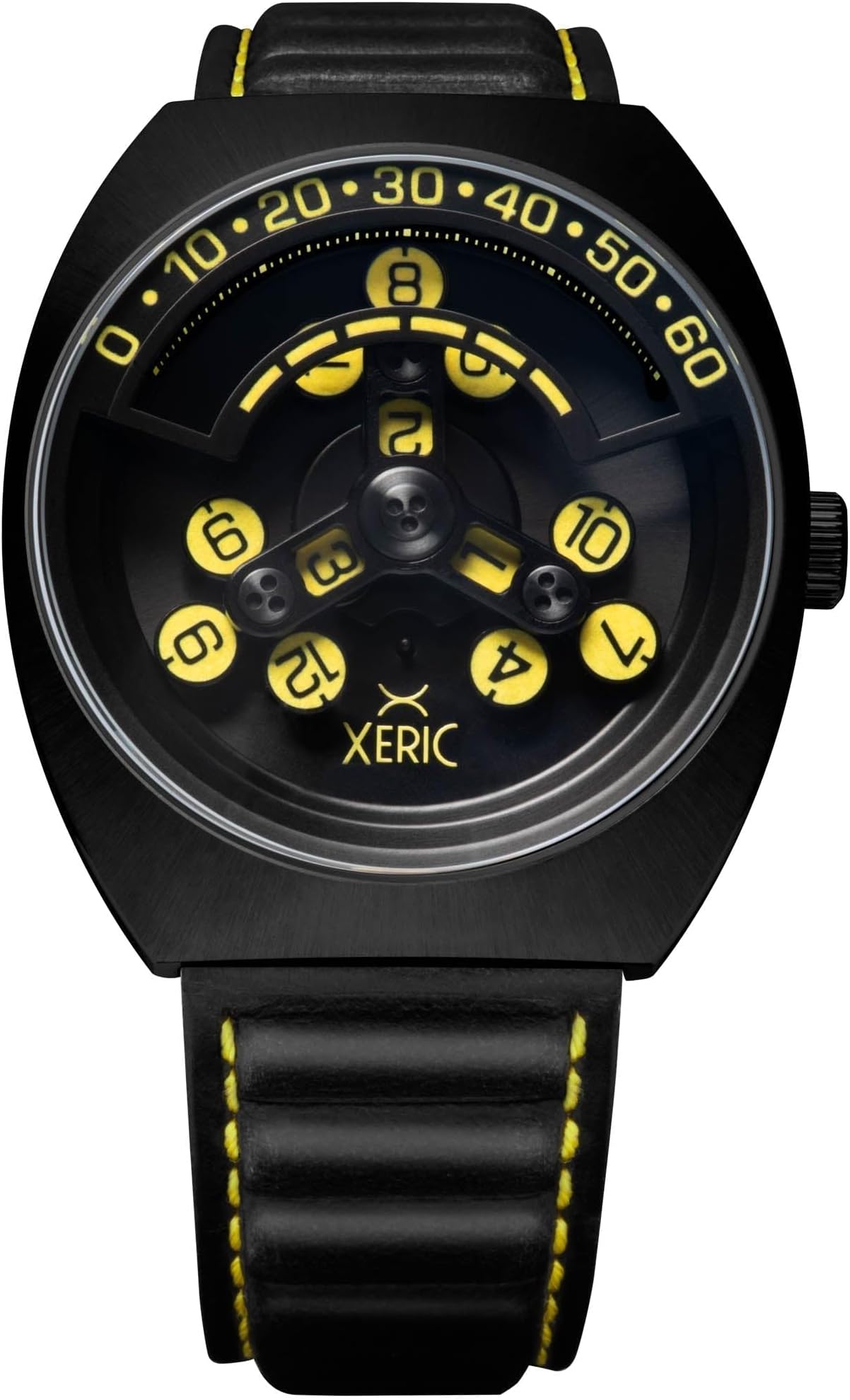 Xeric Scrambler Automatic Wandering Hour Black Yellow