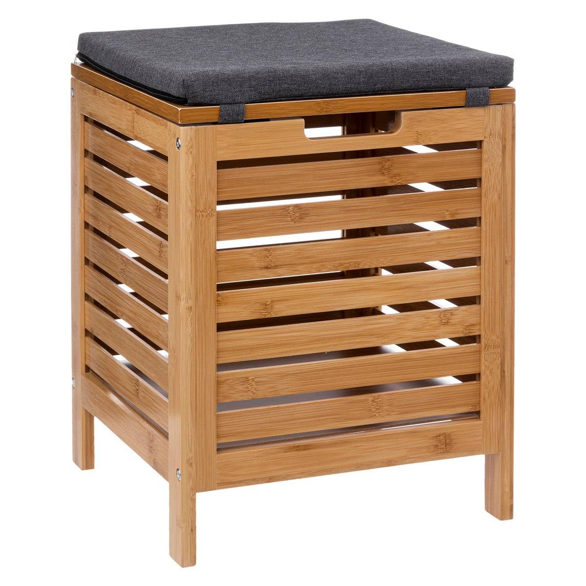 Five Bamboo Storage Bench and Chest