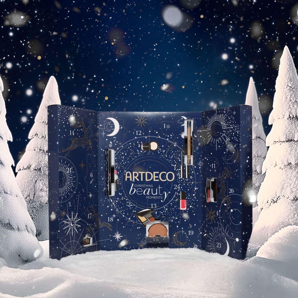 ARTDECO Adventskalender 2025 – Hochwertiger Kosmetik Beauty Kalender mit 24 Make-up-Überraschungen als ideale Geschenkidee für Frauen - 1 Stück