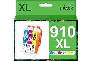 910XL Ink Cartridges for HP Printers - Compatible Color Ink Cartridges