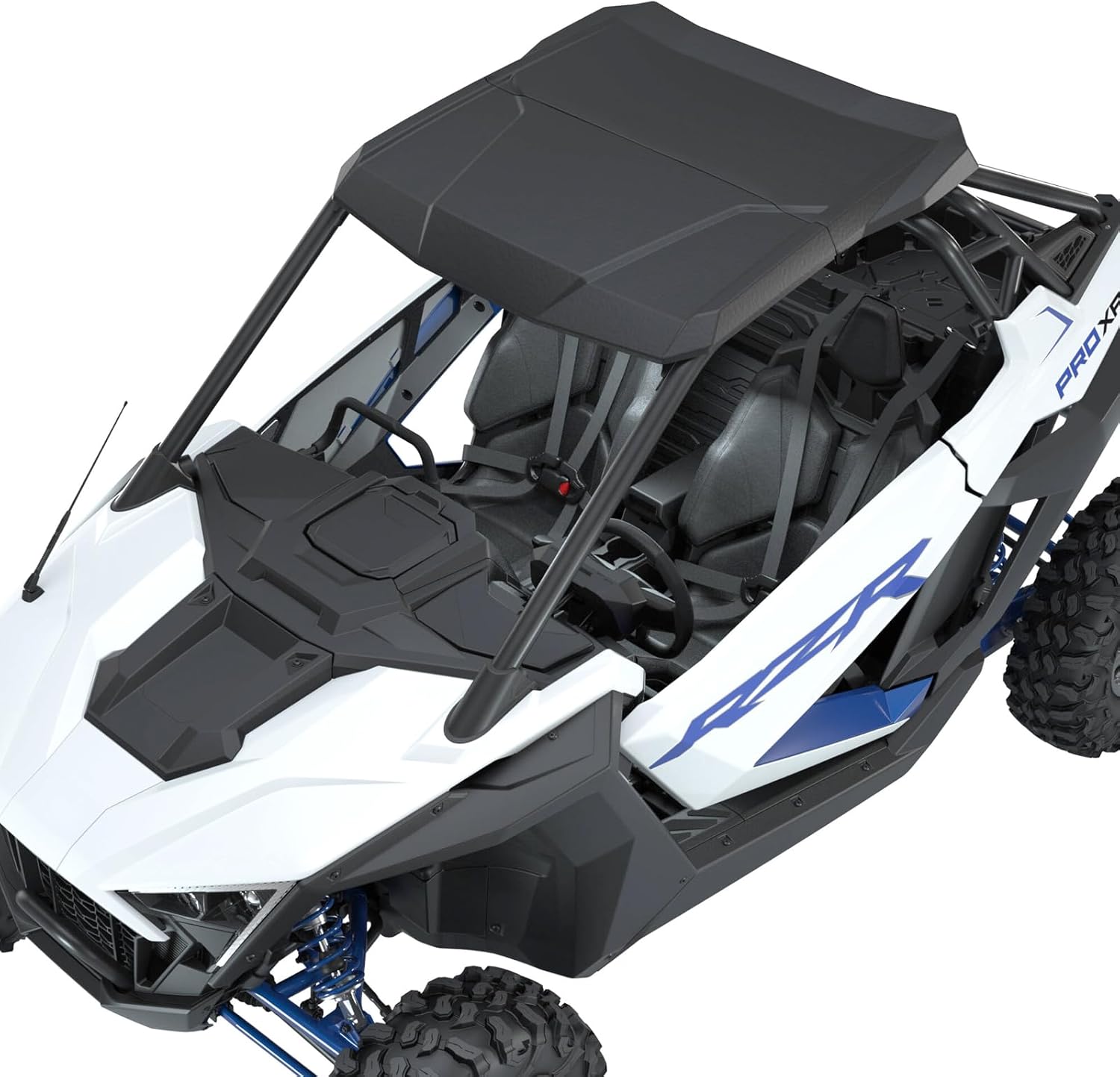 KIWI MASTER Poly Sport Roof for 2020-2026 Polaris RZR Pro XP/ Pro S/ Turbo R Accessories Replace OEM # 2883928 2-Seat Hard Roof Top, Black