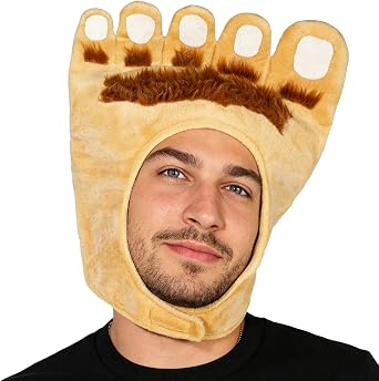 Bigfoot Hat Monster Sasquatch Foot Costume Funny Hat for Halloween