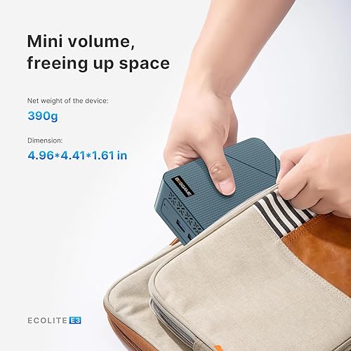 Miniatura 2 de BOSGAME Mini PC E3, Intel Twin Lake N150 Mini computadoras USB-C con todas las funciones, RAM DDR4 de 16 GB, SSD NVMe de 512 GB, pantalla triple 4K,