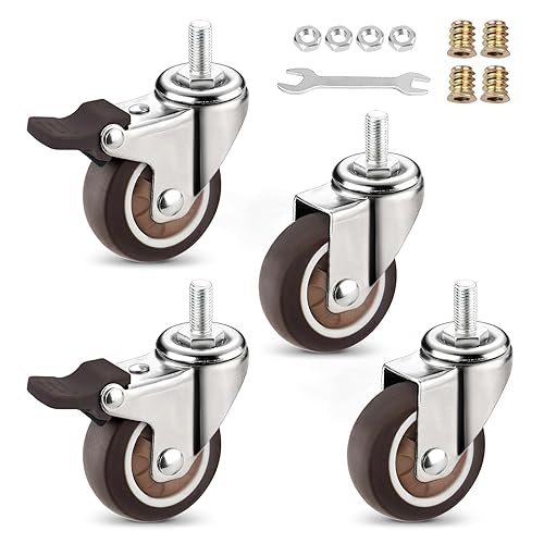 Miniatura 1 de Ruedas de vástago TPR (2 pulgadas)