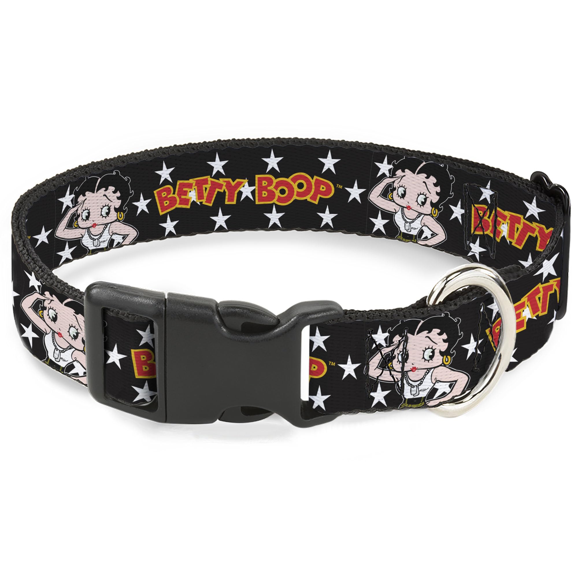 Collier Betty Boop pour chien idéal pour les balades urbaines de grand gabarit