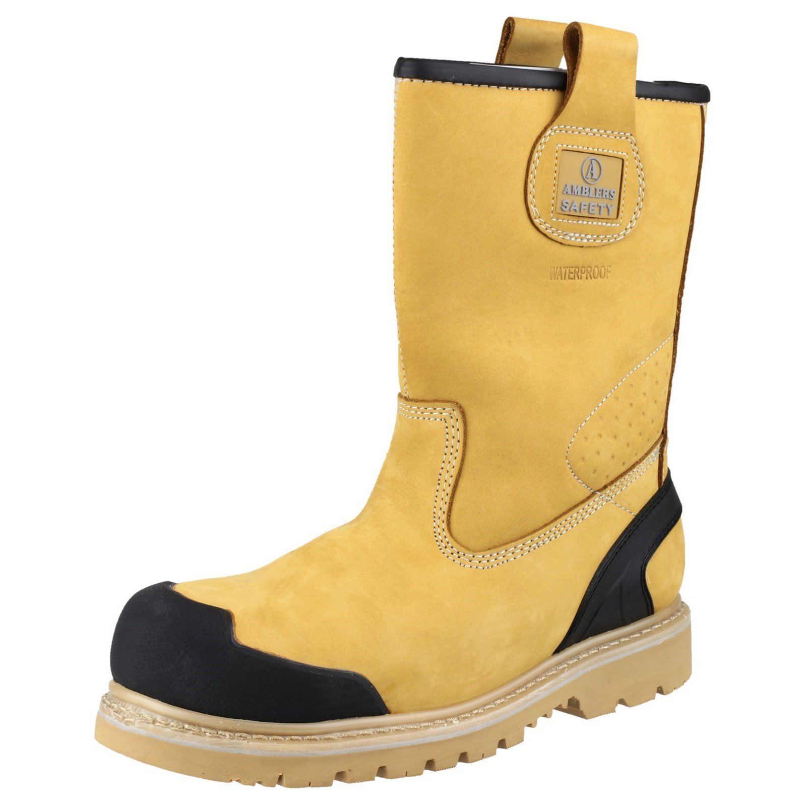 Amblers Safety FS222C S3 Wodoodporne buty ochronne Rigger Boot - Tan, multi, 44.5 EU