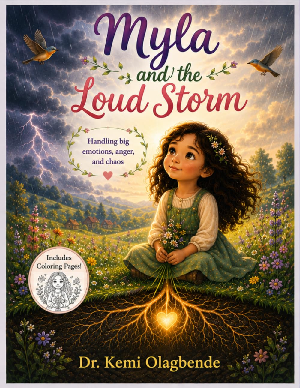 Myla and the Loud Storm: Handling big emotions, anger, and chaos. (The Meadow Heart Book Series)