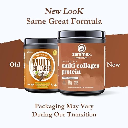 Miniatura 11 de Polvo de proteína de colágeno múltiple sin sabor, 60 porciones, mezcla premium de carne de res alimentada con pasto, pollo, pescado silvestre