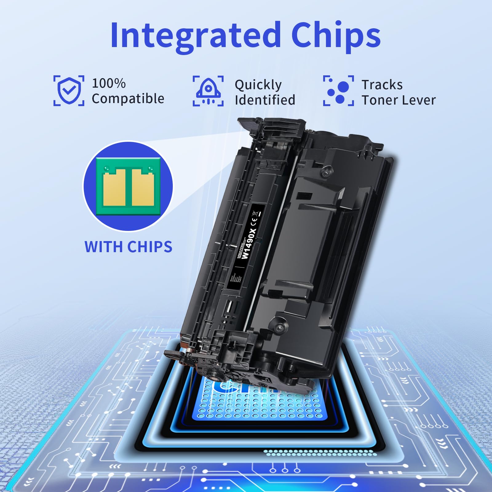 MYCARTRIDGE 149X (con chip) Compatibile con HP 149A 149X | Sostituzione per HP LaserJet Pro MFP 4102dw MFP 4102fdw Toner per W1490X W1490A Toner (1 nero)