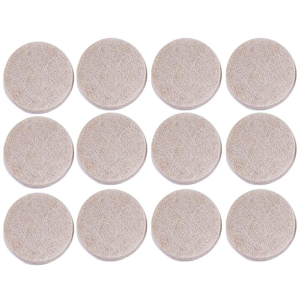 Relaxdays Patins En Feutre Lot De 240, Autocollant, Antidérapants, Adhésifs, Protection Sol, Différentes Tailles, Noir