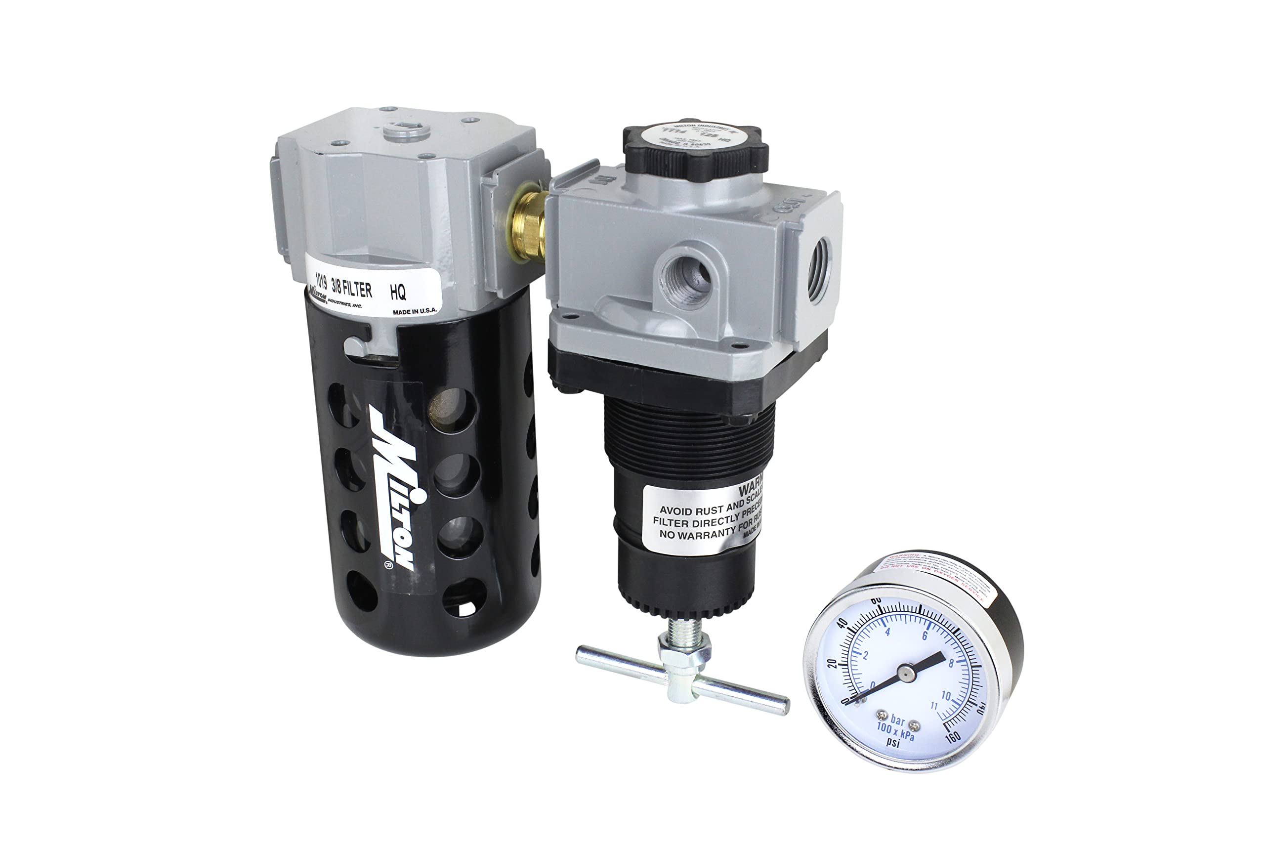 Milton 1107 3/8" Filter and Regulator Duo — Amazon image 4