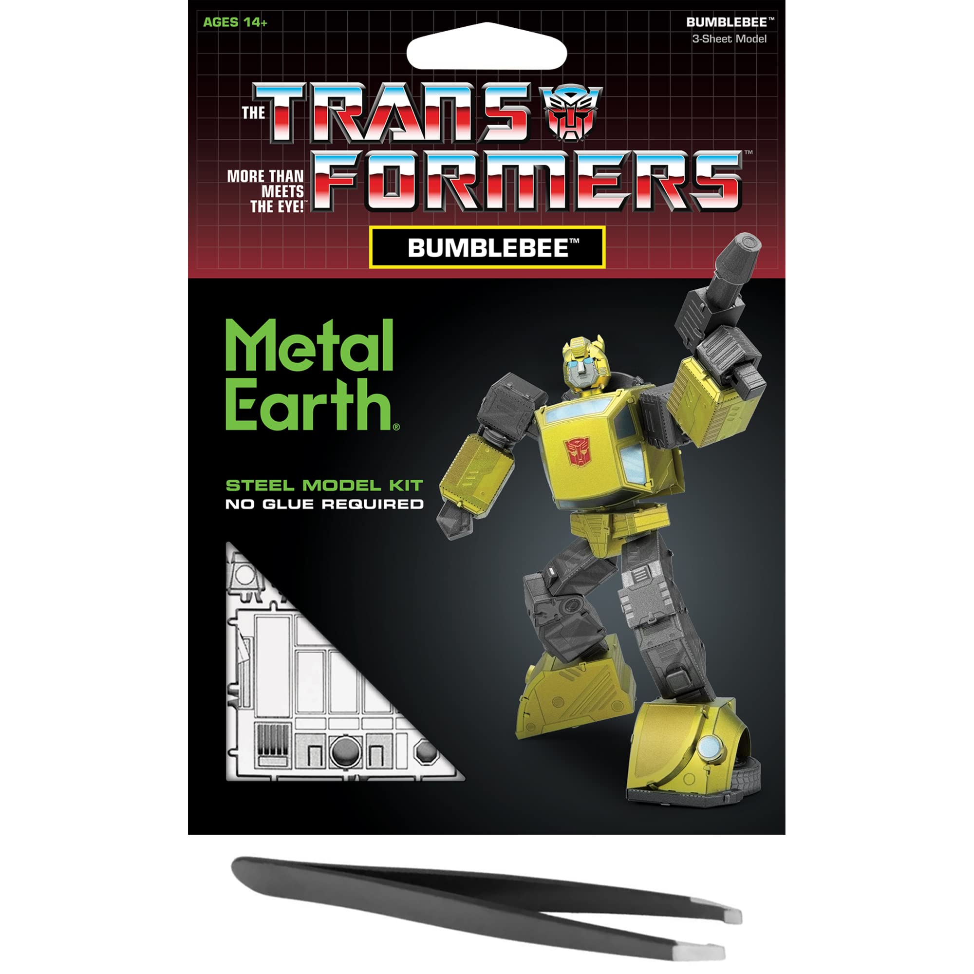 Modèle 3D en métal Transformers : cadeau idéal avec pince incluse - 8