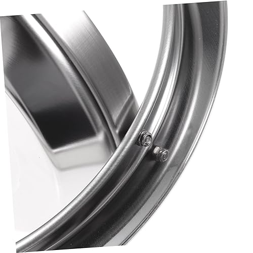 Miniatura 2 de Cabilock 2 piezas de basura de acero inoxidable Mini cubo de basura abatible cubo de basura auto cubo de basura cubo de basura redondo empotrado