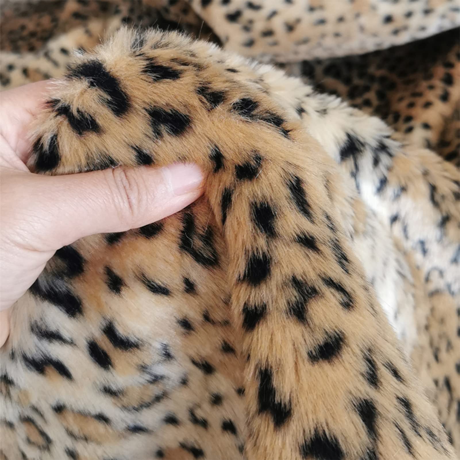 Coperta In Pile Leopardo 100x150 Cm - Morbida, Pelosa, Per Divano E Letto, Invernale, Lato Unico Stampa, Marrone