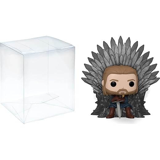 Ned Stark: P O P ! Vinyl Figurine Bundle With 1 Compatible Protector (093-56791 - B)