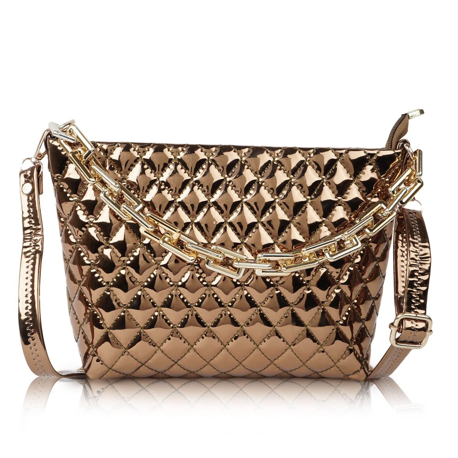 YOYOWING Sling bag for women Synthetic Leather Cross body Ladies purse Satchel travel shoulder strap (B0BJ13P9T9) Amazon Price History, Amazon Price Tracker