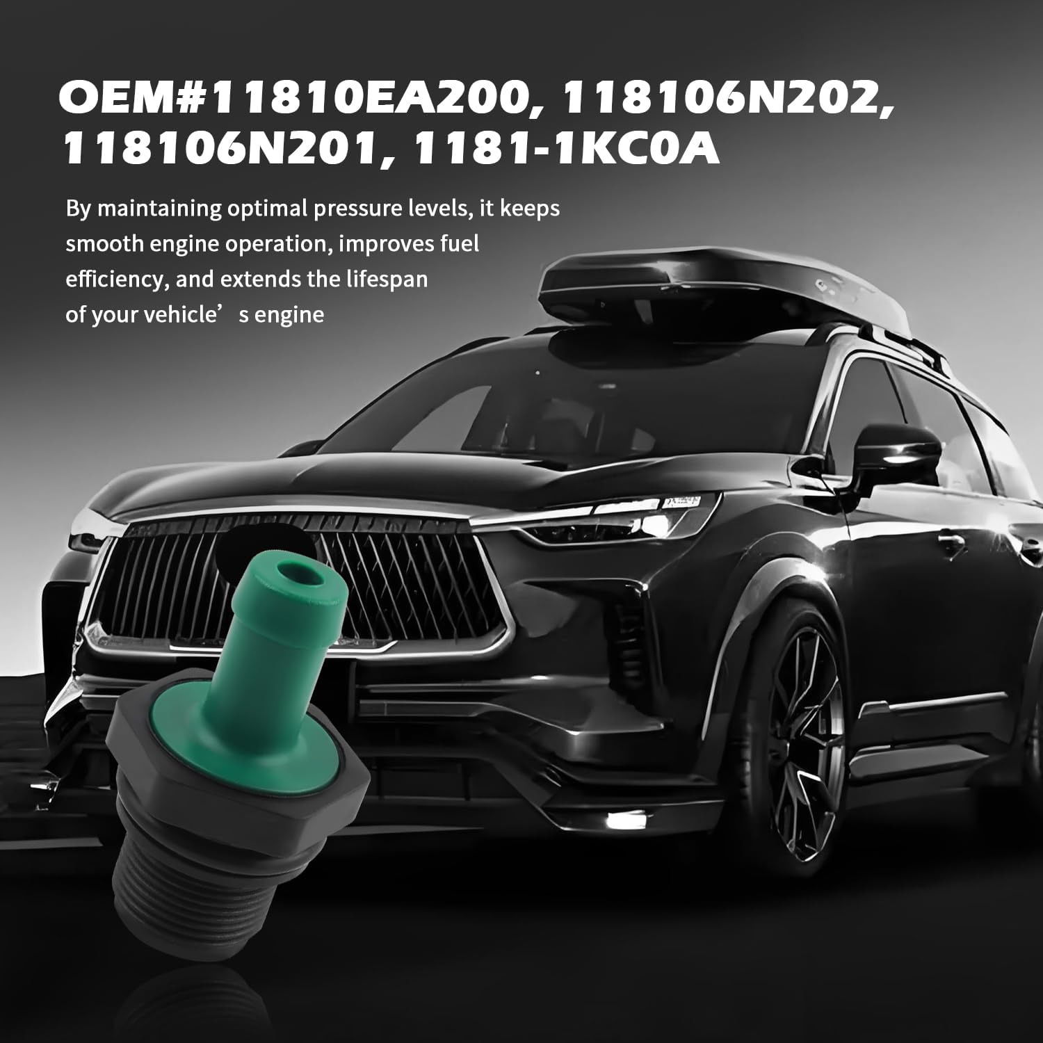 Pcv Valve Replacement,Durable Valve Pcv OEM#11810ea200,118106n202,118106n201,Pcv Valve Kit Compatible with Nissan Altima,Sentra,Armada,Murano,Rogue,Pathfinder,X-Trail