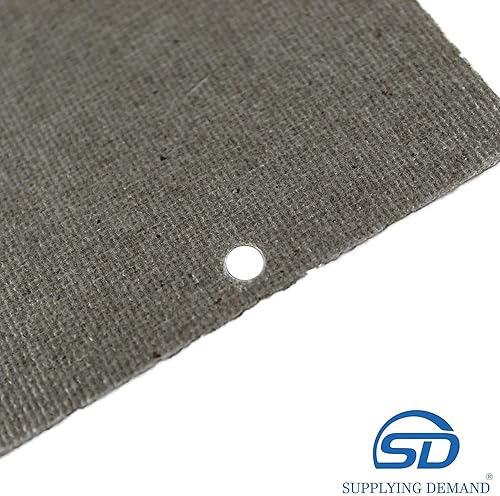 Miniatura 3 de Supplying Demand WB34X21271 3026729 Reemplazo de la cubierta de mica de la guía de ondas de microondas 3-38 x 4-18 pulgadas
