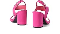 Vista 36 de DREAM PAIRS Women's High Chunky Heels Square Toe Block Ankle Strap Dress Comfort Sandals