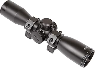 SA Sports 4x32 Illuminated Multi Reticle Crossbow Scope 550, Weaver Ring Mounts, Waterproof - SA Sports