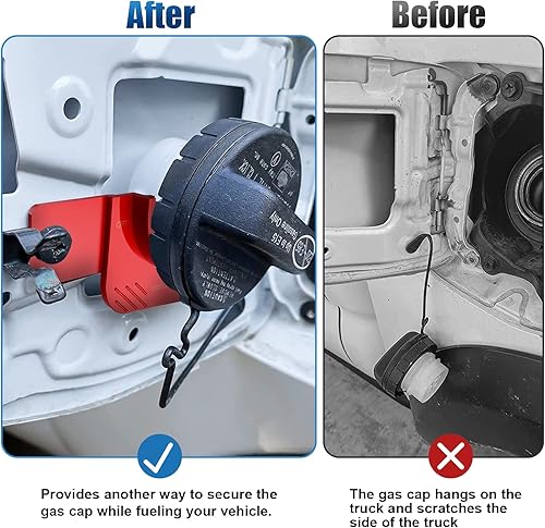 Miniatura 5 de Soporte de tapa de gas de aleación de aluminio mejorado para Toyota Tacoma 2022 2021 2020-2016, accesorios de automóvil de tercera generación,