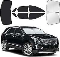 Vista 61 de Parasoles para ventanas de auto para bebé, 4 unidades de 20 x 12 pulgadas, adherencia estática, cubiertas para ventanas laterales, frontales