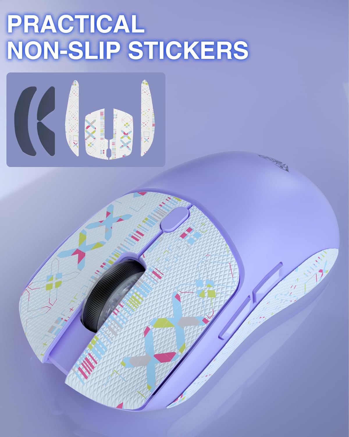 AULA SC580X Wireless Gaming Mouse, Tri-Mode 2.4G/BT5.0/USB-C Gaming Mice with 12000 DPI, 6 Programmable Buttons, Rechargeable Computer Mouse for Laptop/PC/Mac/Tablet - Image 9