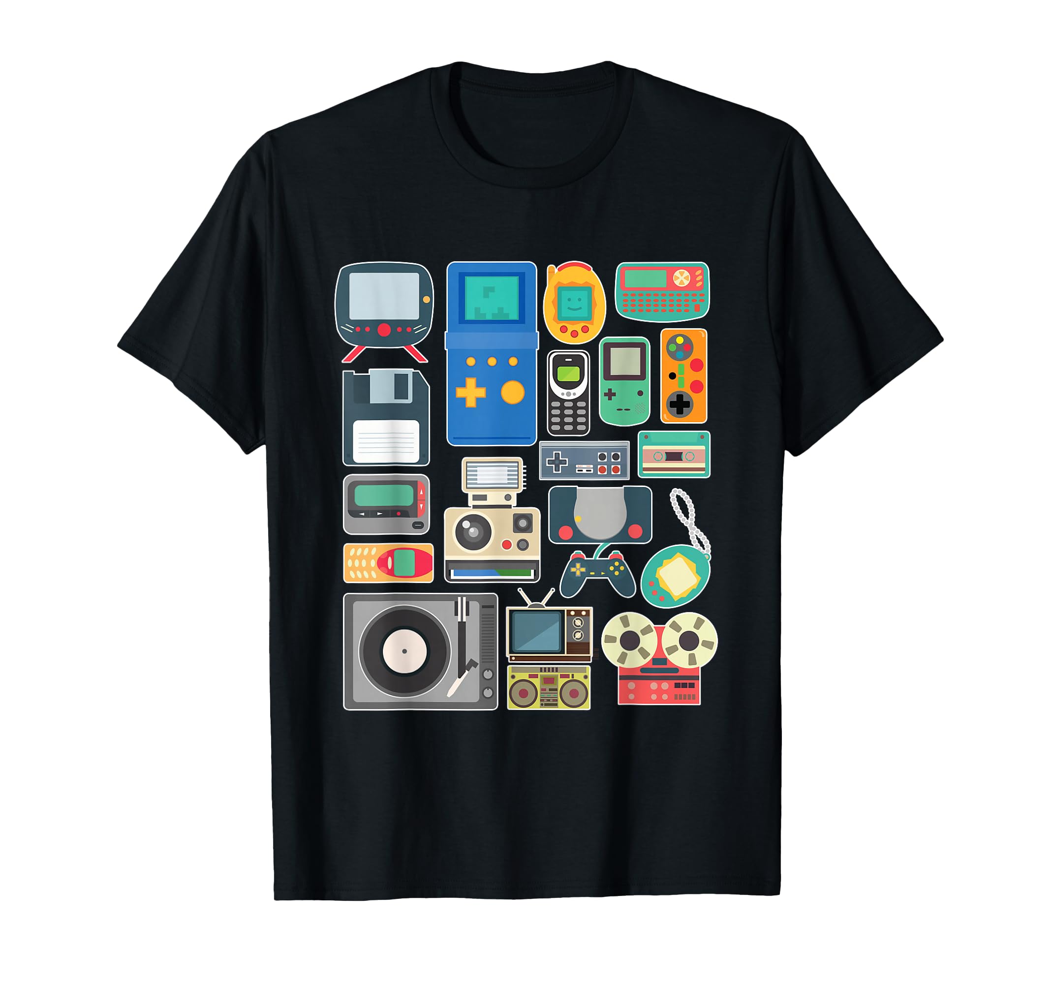 80s 90s Video Game Retro Vintage Classic Arcade T-Shirt : Amazon