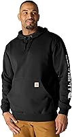 Carhartt Men's Loose Fit Midweight Logo Sleeve Graphic Sweatshirt