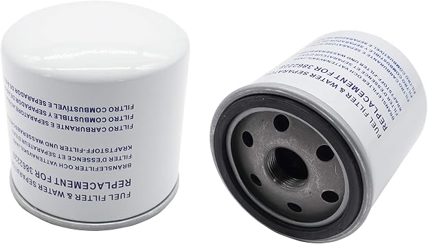 Fuel Water Separating Filter 3862228 3851218 Compatible with V-olvo Penta SX/EFI Models 2 pcs
