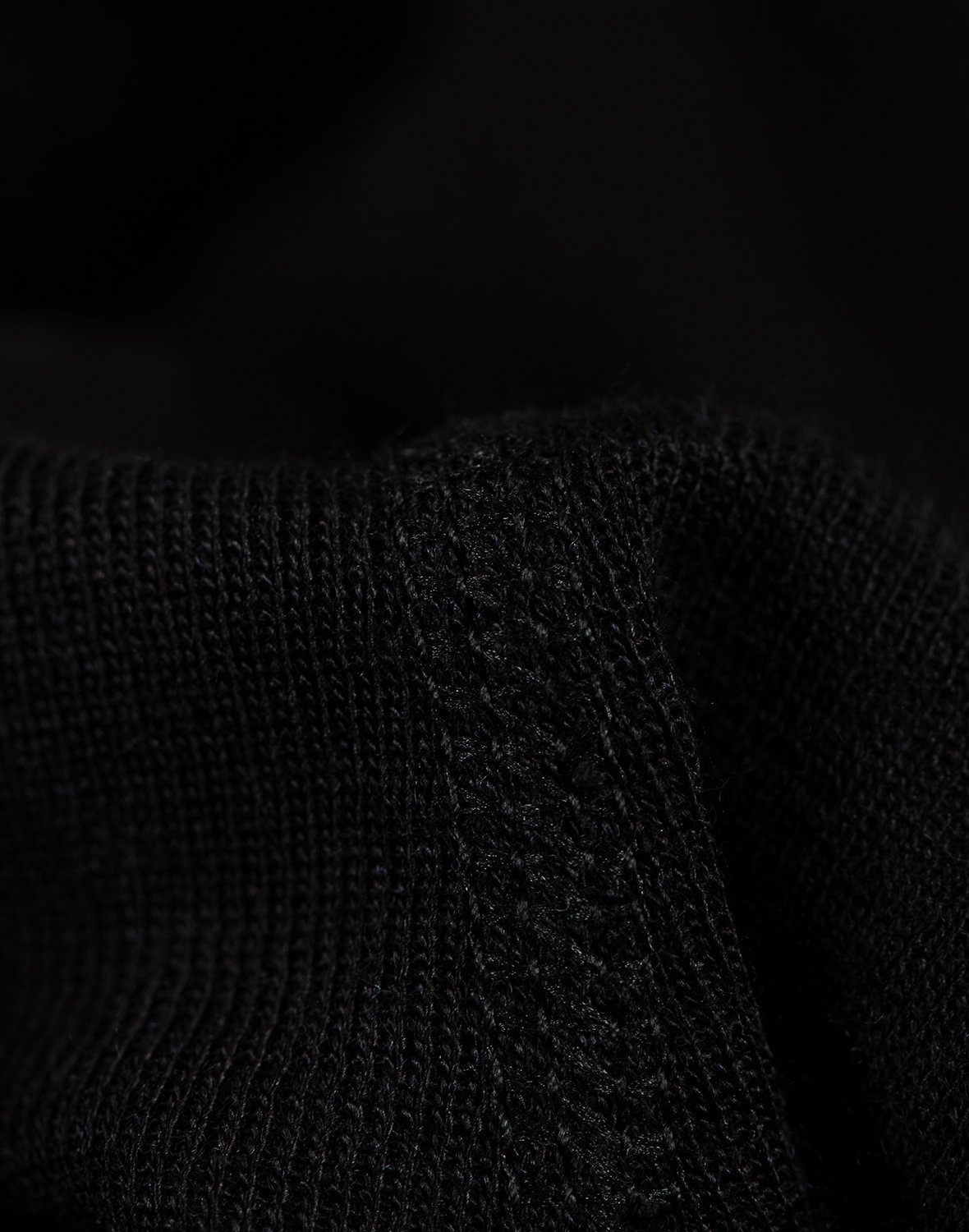 DILLING Tricot de Peau à Manches Longues pour Femme Noir