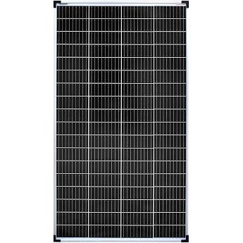enjoysolar  Monocrystalline Solar Panel 36 V - Ideal for 24 V Garden Mobile-Home and Caravan PV Photovoltaic Systems