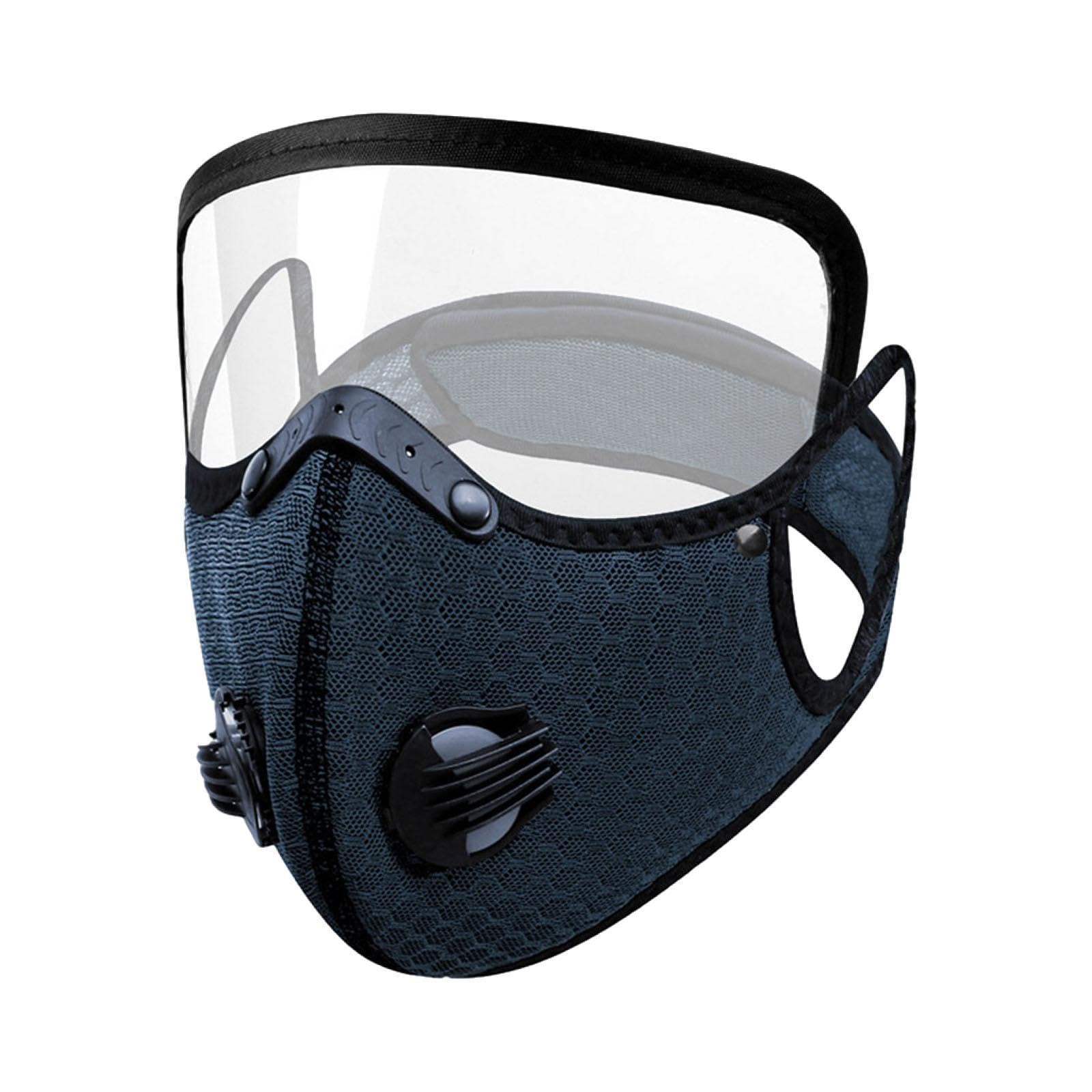 Cycling Face Mask Reusable Full Face Cover for Climbing Outdoor Motorcycling Navy-picture-11