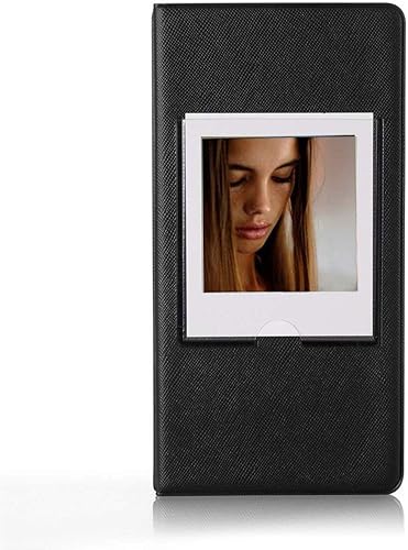 Miniatura 1 de Álbum de fotos de 64 bolsillos para películas Fujifilm Instax Square SQ40 SQ20 SQ10 SQ6 SP3 (negro)