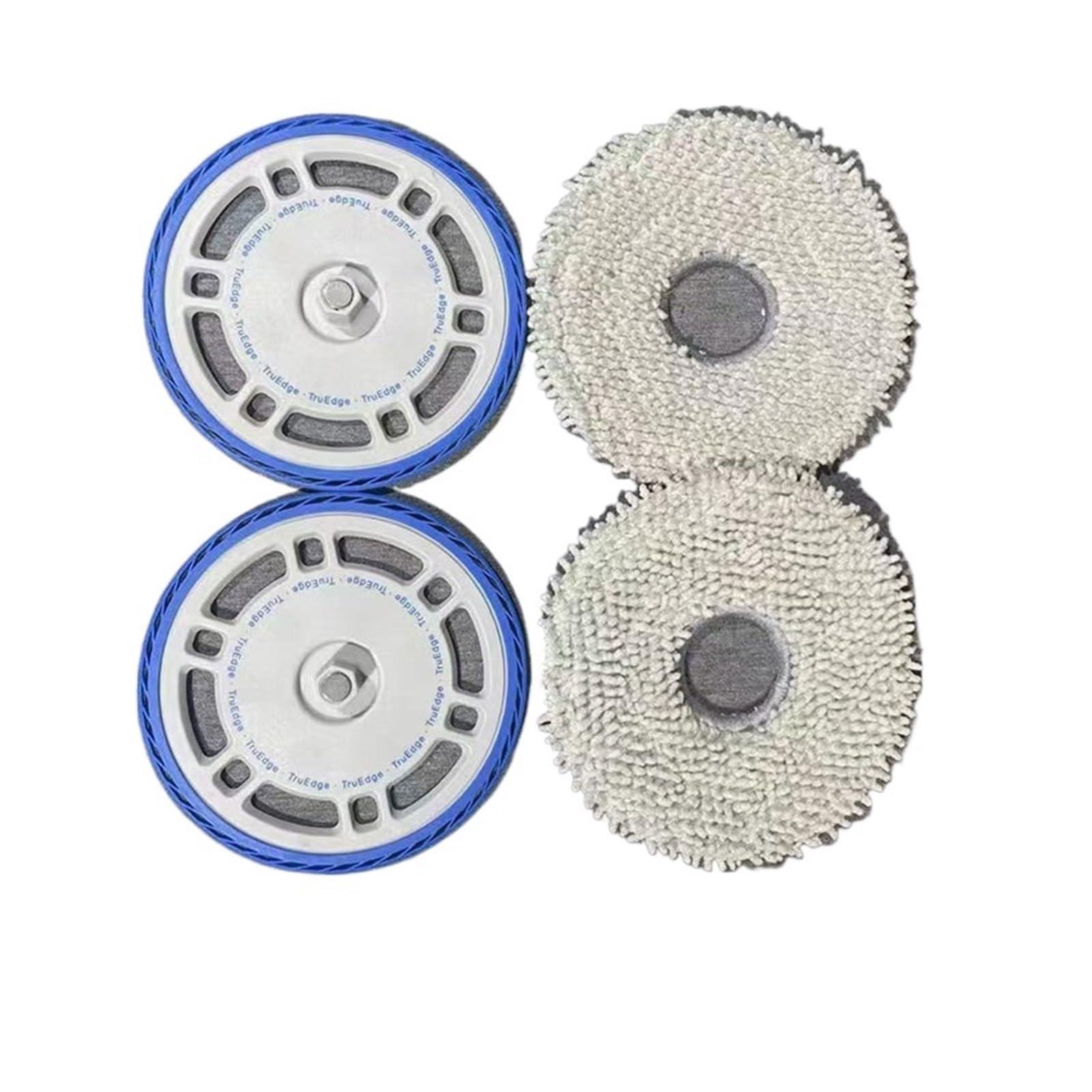 CKBVJQZLXMH Mop Mount Tru-Edge Tech,Compatible For ECOVACS T30S COMBO /T30 Pro / T50 (Max) Pro Omni，Robot Vacuum Cleaner Accessory Spare Parts(4pcs)