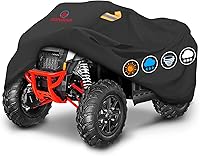Vista 1 de Comnova Cubierta para ATV de 4 ruedas - 88 pulgadas, cubiertas ATV 600D resistentes y resistentes al agua, cubierta para ATV al aire libre de cuatro