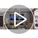 DZRWUBHS Large Framed Wall Art For Living Room Modern Wall Decor For Bedroom Kitchen Canvas Painting Office Wall Decor Wolf Abstract Pictures Artwork 3 Pieces Ready to Hang Room Home Decorations
