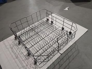 Promo OEM DD82-01073A Dishwasher Lower Dishrack 23 * 22 * 10in Assembly - Fit For Samsung Dishwasher Dishrack Parts DW80R5061,DW80R5060,DW80K7050UG,DW80K5050US Series
