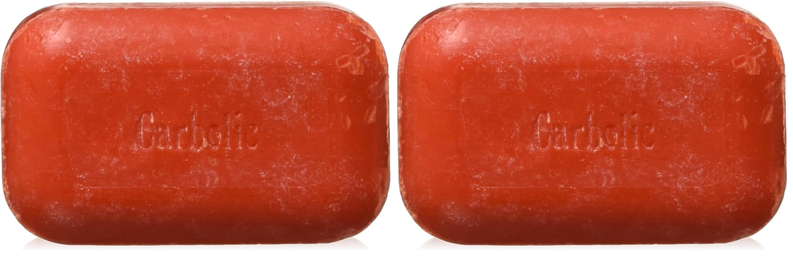 SOAP WORKS - Natural Scented Anti-Bacterial Bar Soap for Acne and Deodorant Use - Carbolic (Pack of 2)