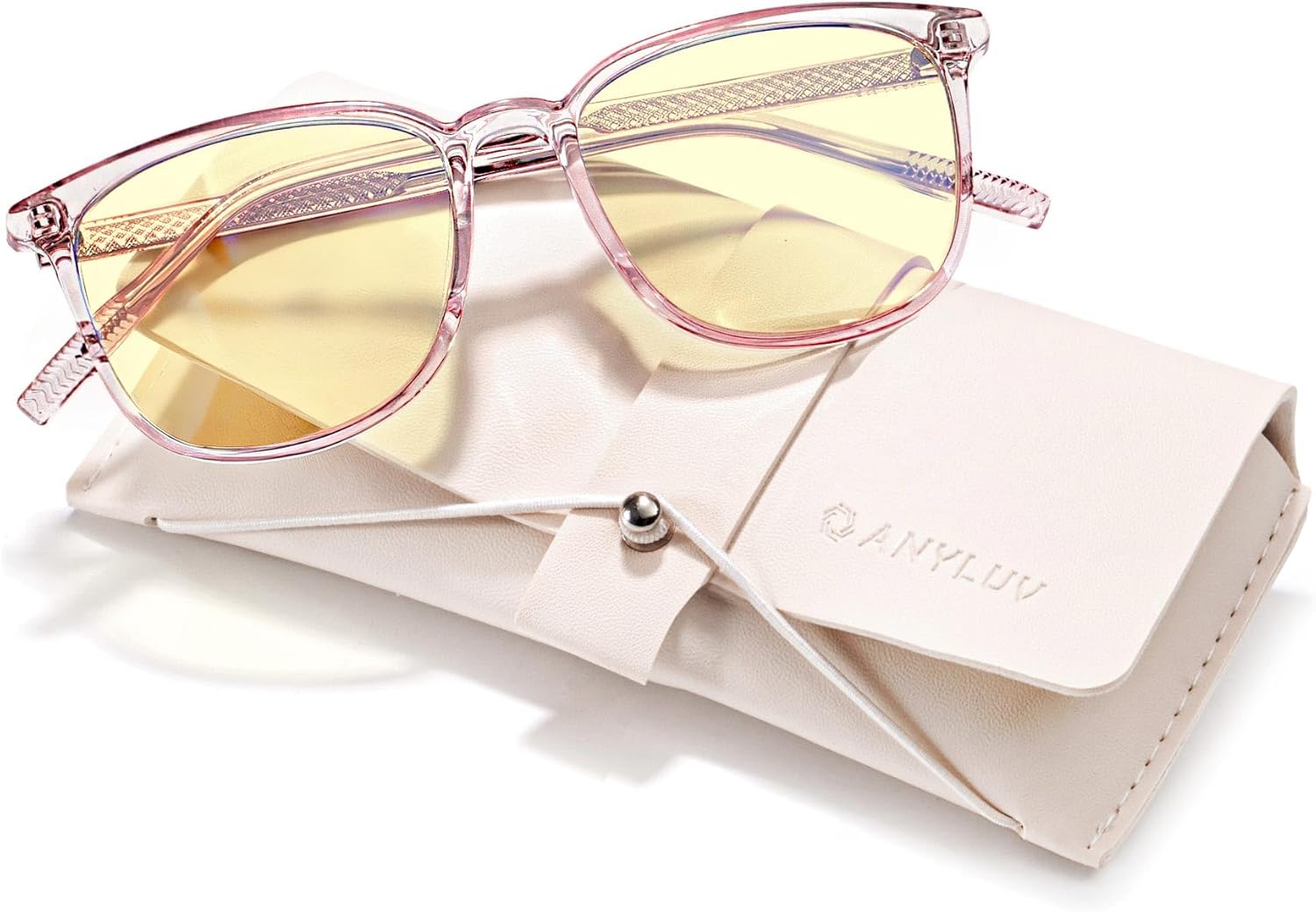 ANYLUV Blue Light Glasses for Woman Men, Womens Blue Light Blocking Glasses Computer Glasses Anti Eyestrain