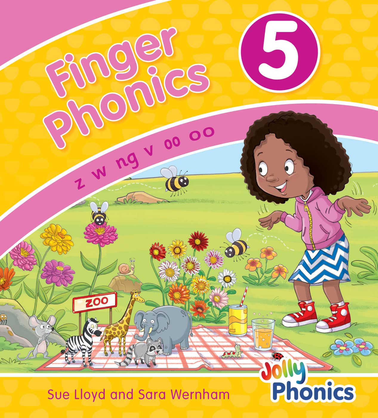 Finger Phonics Book 5: in Precursive Letters (British English edition) (Finger Phonics set of books 1–7)