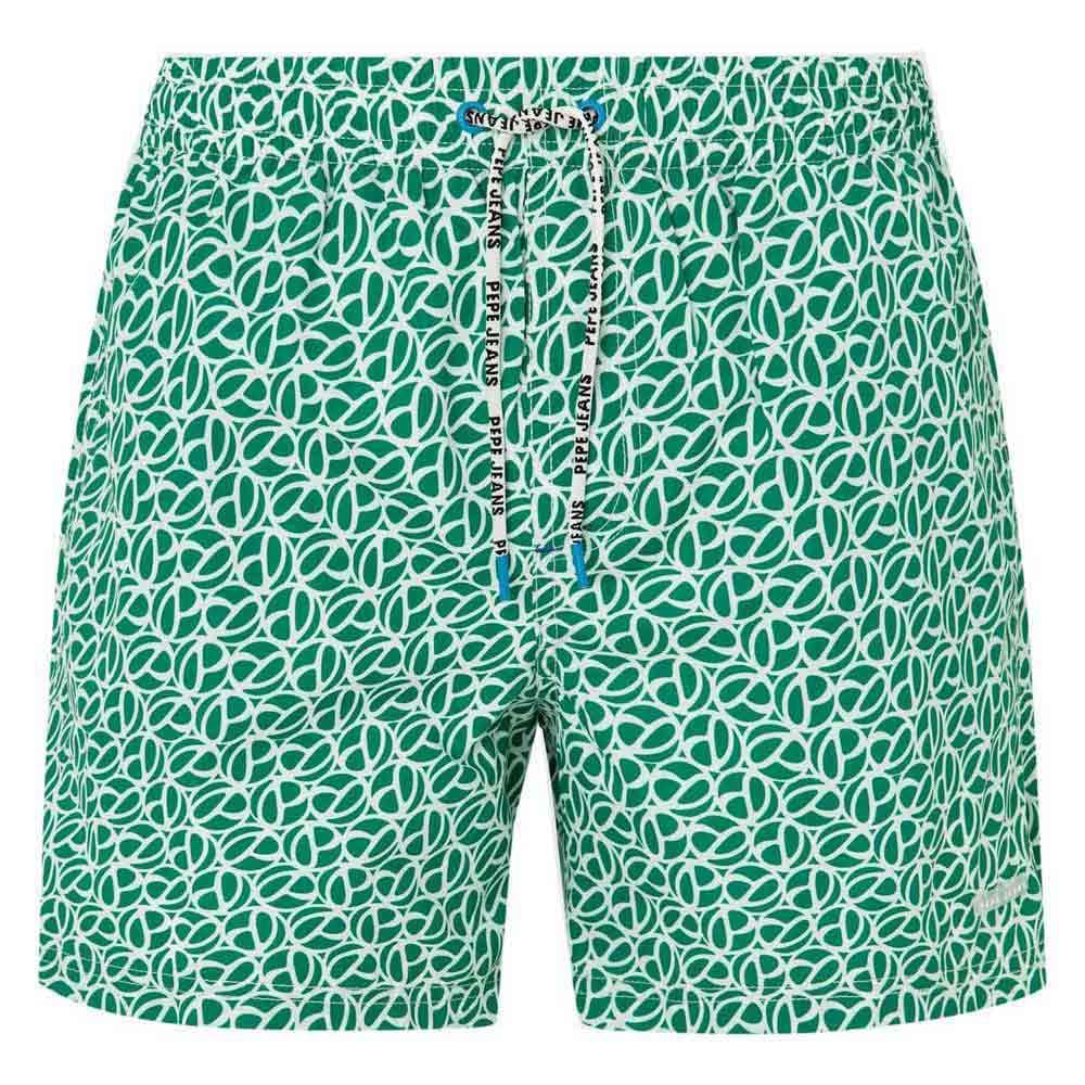 Pepe Jeans P Print Swimshort Pantaloncini da Bagno Uomo (Pacco da 1)